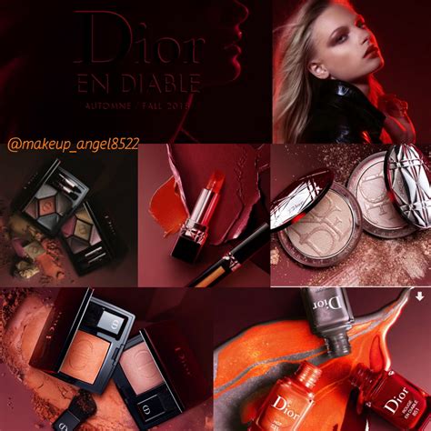 Dior en Diable Makeup Collection Fall 2018 